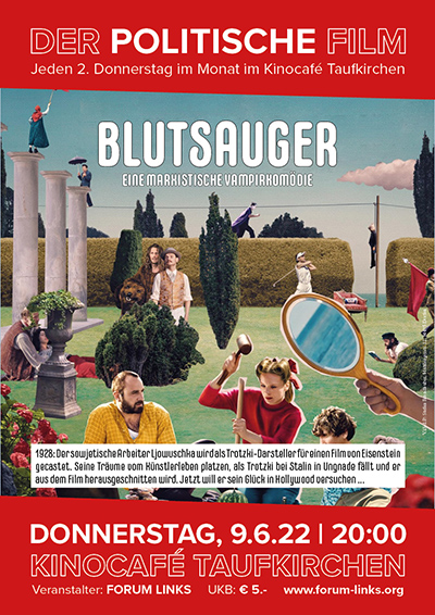 Plakat "Blutsauger"